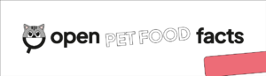 Open Pet Food Facts logo (horizontal, color).svg