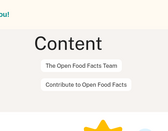 Page menu in /content on open food facts